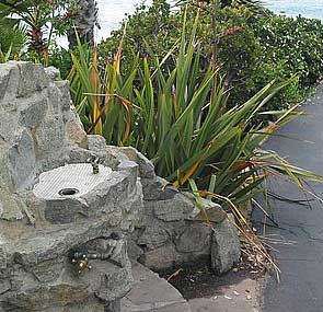 Water fountain, Laguna Beach