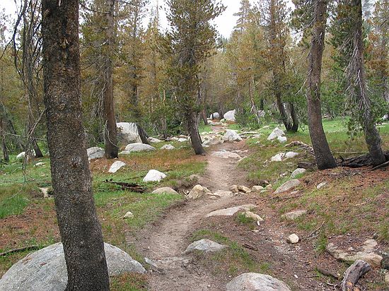 Trail to Cathedral Lakes