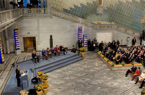 Obama Receives Nobel Peace Prize | Olso, Norway