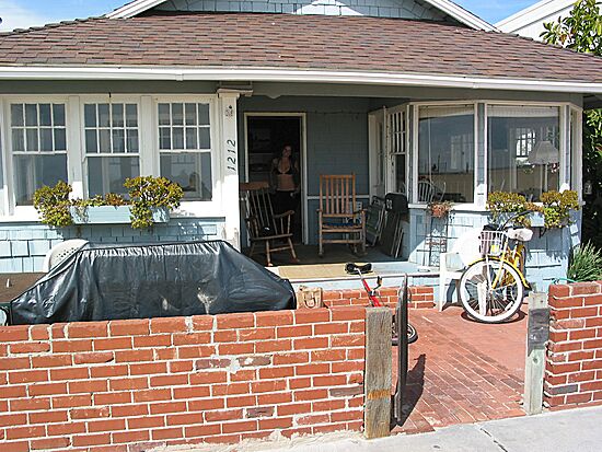 Eric's house, #1212, the Strand, Balboa Peninsula, Newport Beach, California