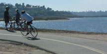 Back Bay Loop bike path: Newport Beach, California