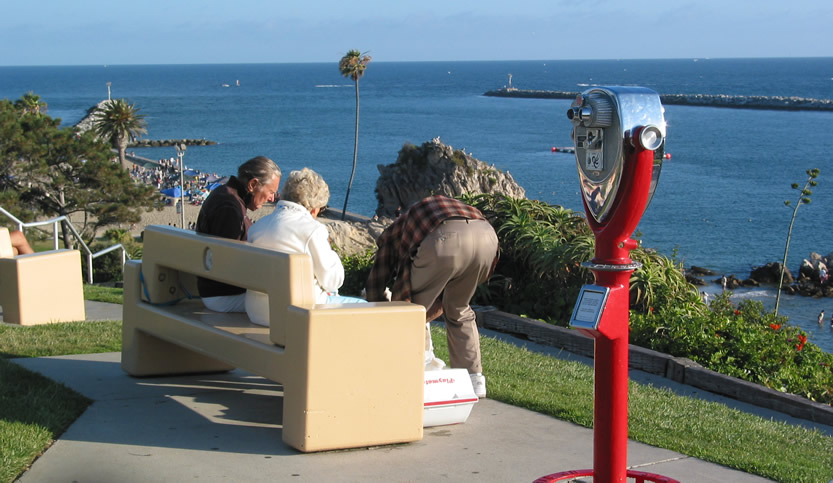 Old Guy's Butt in Corona del Mar, Newport Beach, California