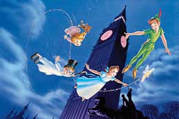 Peter Pan Flies to Neverland