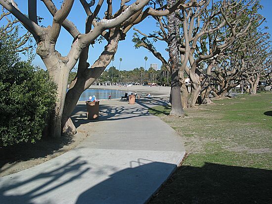 Newport Dunes Park & campground, Newport Beach, California