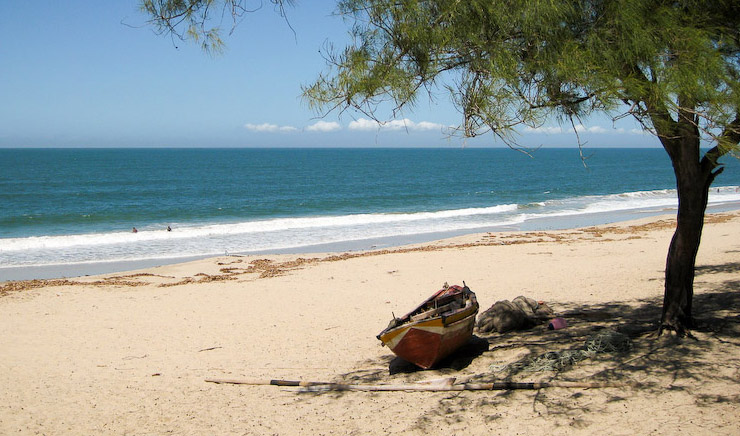 Macaneta Beach, near Maputo, Mozambique, east coast of Africa