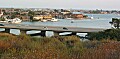 Newport Harbor and Pacific Coast Hwy (PCH) | Photo taken from Castaways Park, Newport Beach, California