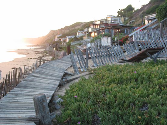 Old cottages: Crystal Cove State Park, Laguna Beach