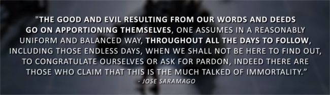 Jose Saramago quote