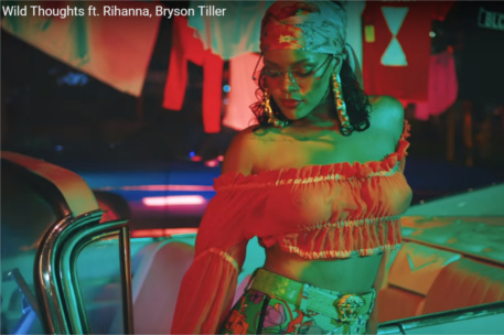 Rihanna in Wild Thoughts